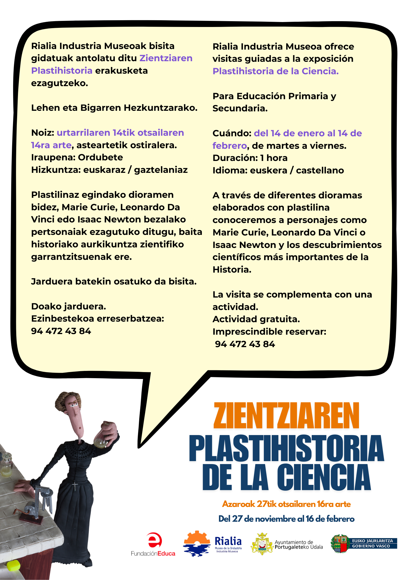 CARTEL COLEGIOS PLASTI