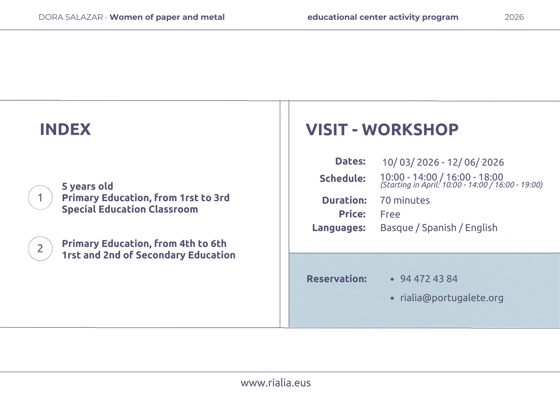 Dora Salazar. Women of paper and metal_3