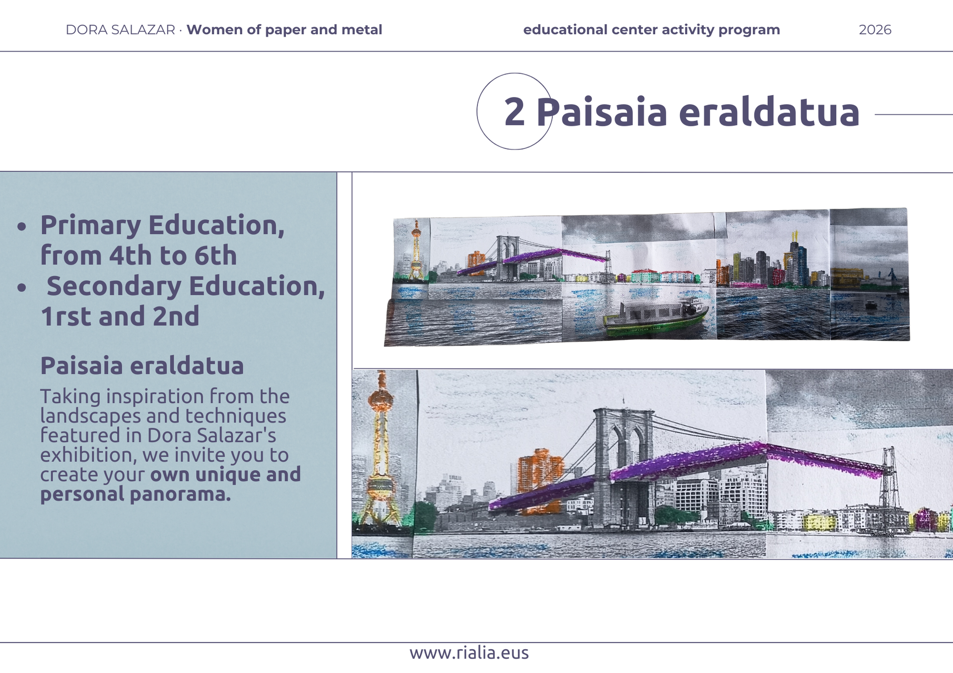 Dora Salazar. Women of paper and metal_5