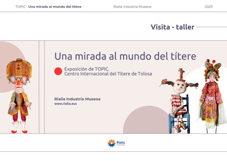Una mirada al mundo del títere para centros educativos_es