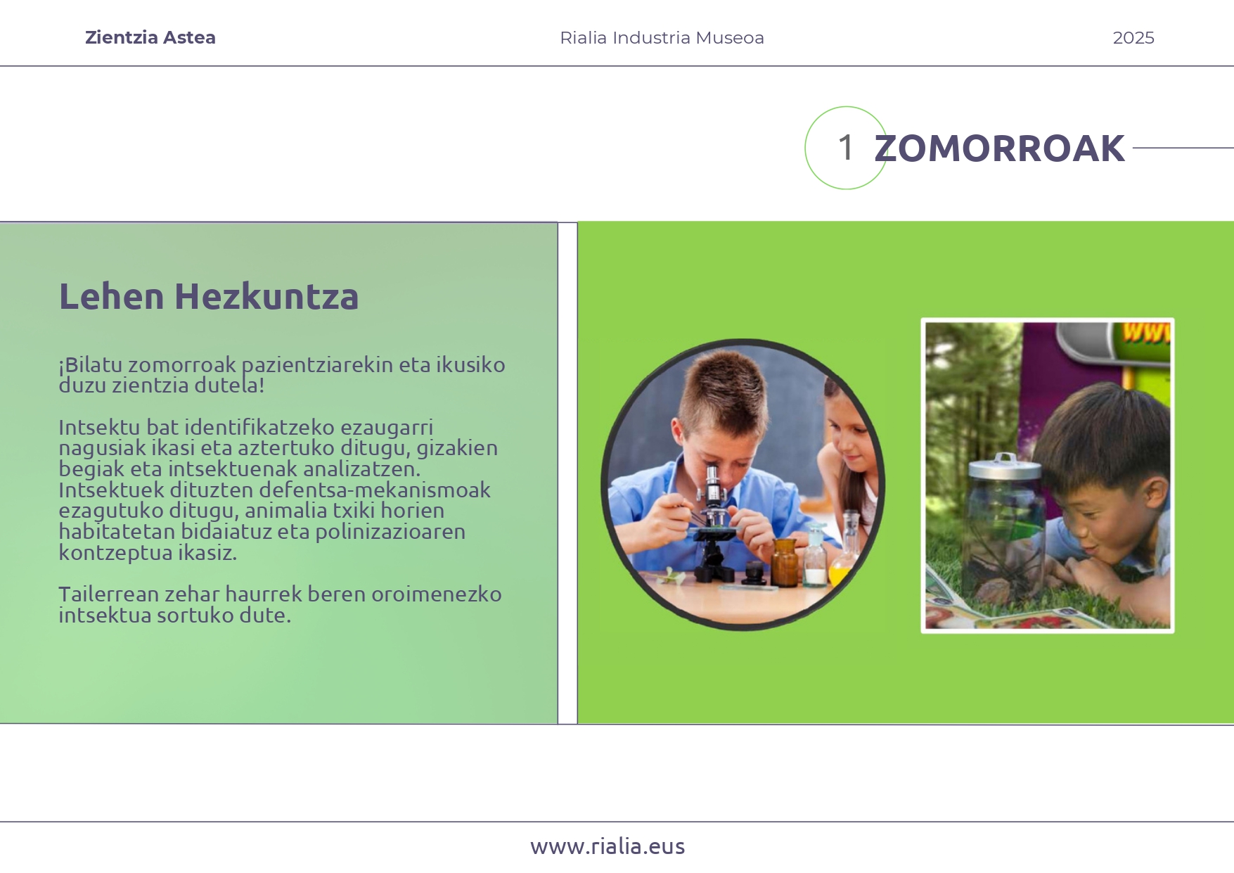 Zientzia Astea · ikastetxeetarako egitaraua 2025_eus_page-0003